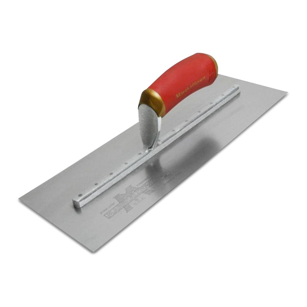 Marshalltown MT13SSFPD 300mm x 127mm DuraSoft Grip Stainless Steel Flat Permashape Finishing Trowel