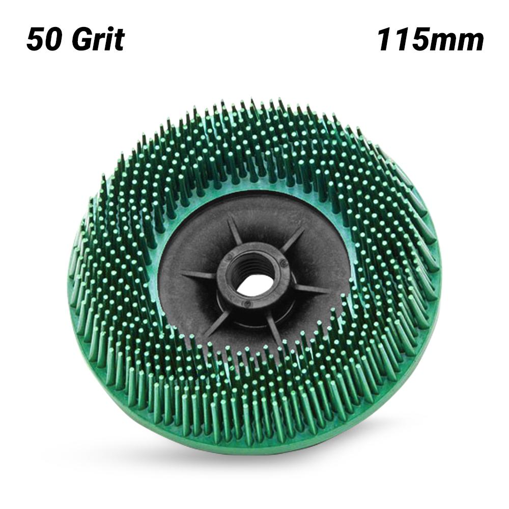 3M 61500139011 115mm (4.5") 50 Grit Scotch-Brite Radial Bristle Disc