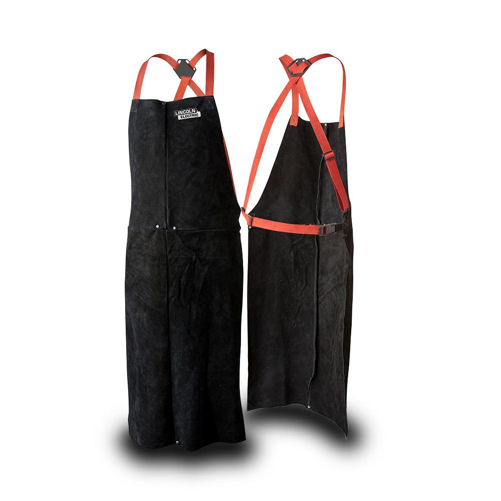Lincoln Electric K3110-ALL (LINS169267) Black Leather Split Welding Apron