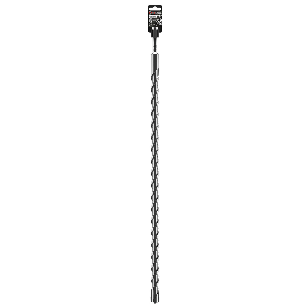 Full Boar 20mm x 600mm 4 Cut Tip for SDS-Plus Hammers