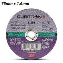 3M 33455 75mm X 1.6mm Cubitron II Cut-Off Wheel
