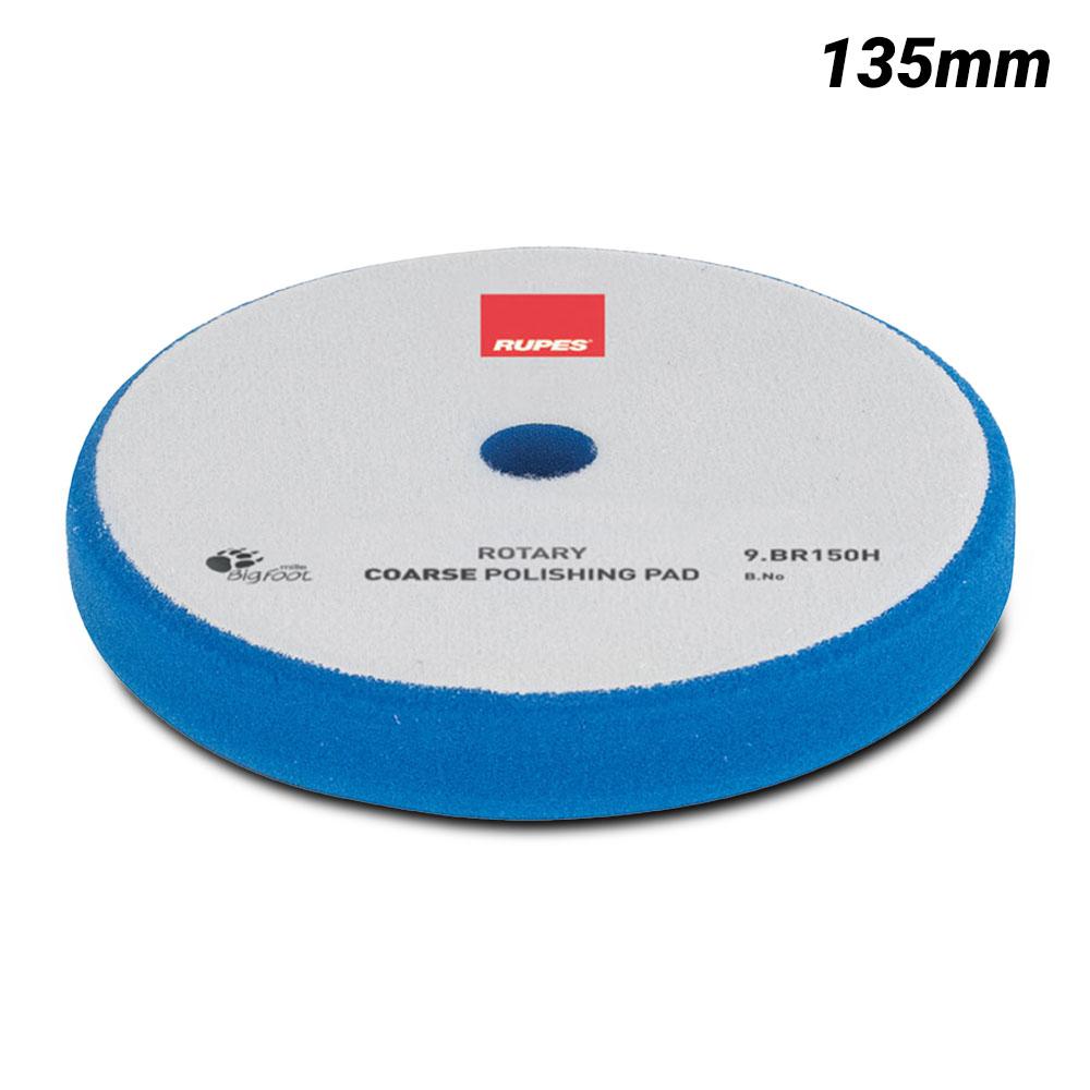 Rupes 9.BR150H/1 130mm/135mm Big Foot Blue Coarse Rotary Foam Polishing Pad