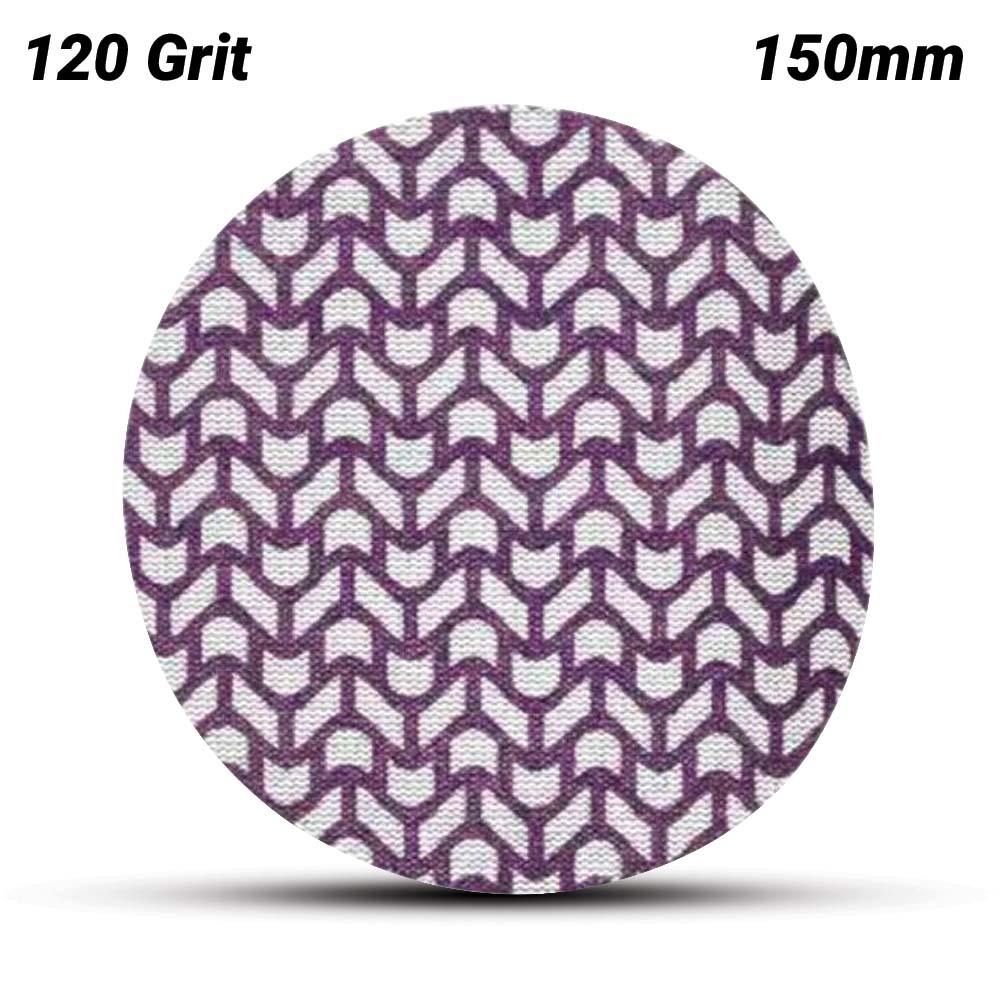 3M UU011349071 (39072) 150mm (6") 120 Grit Cubitron II 710W Hook & Loop Sanding Disc