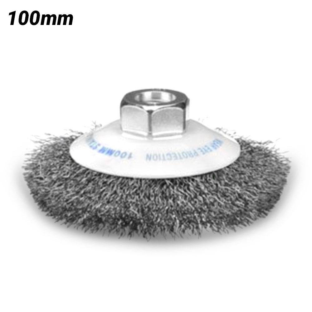 Bordo 5110-100-3.3 100mm 0.30mm Steel Wire Crimp Wire Bevel Brush