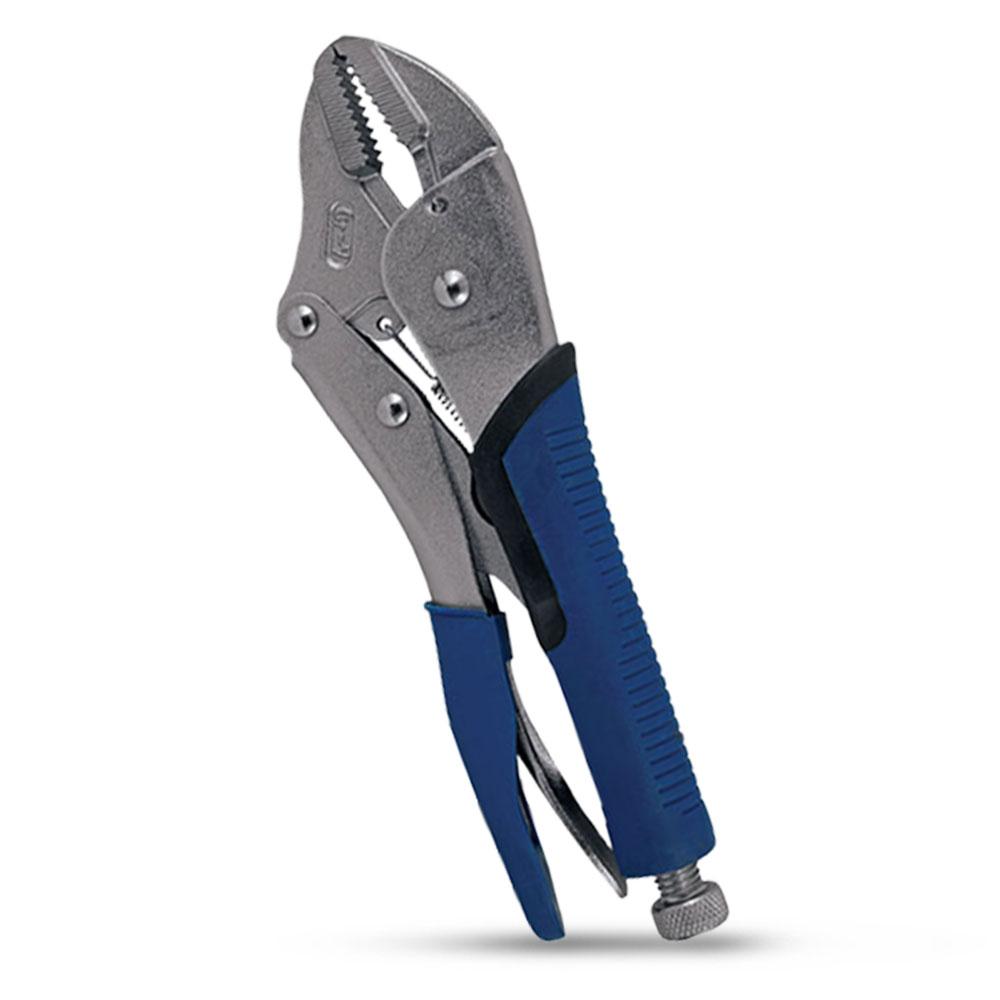 ITM TM603-302 250mm TPR Rubber Grip Straight Jaw Locking Plier