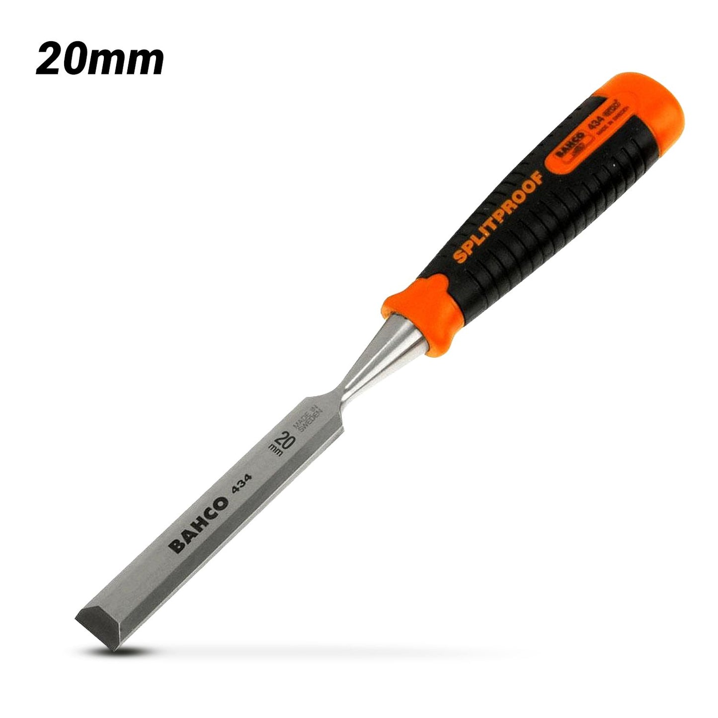 Bahco 434-20 20mm 434 Series SplitProof Bevel Edge Chisel