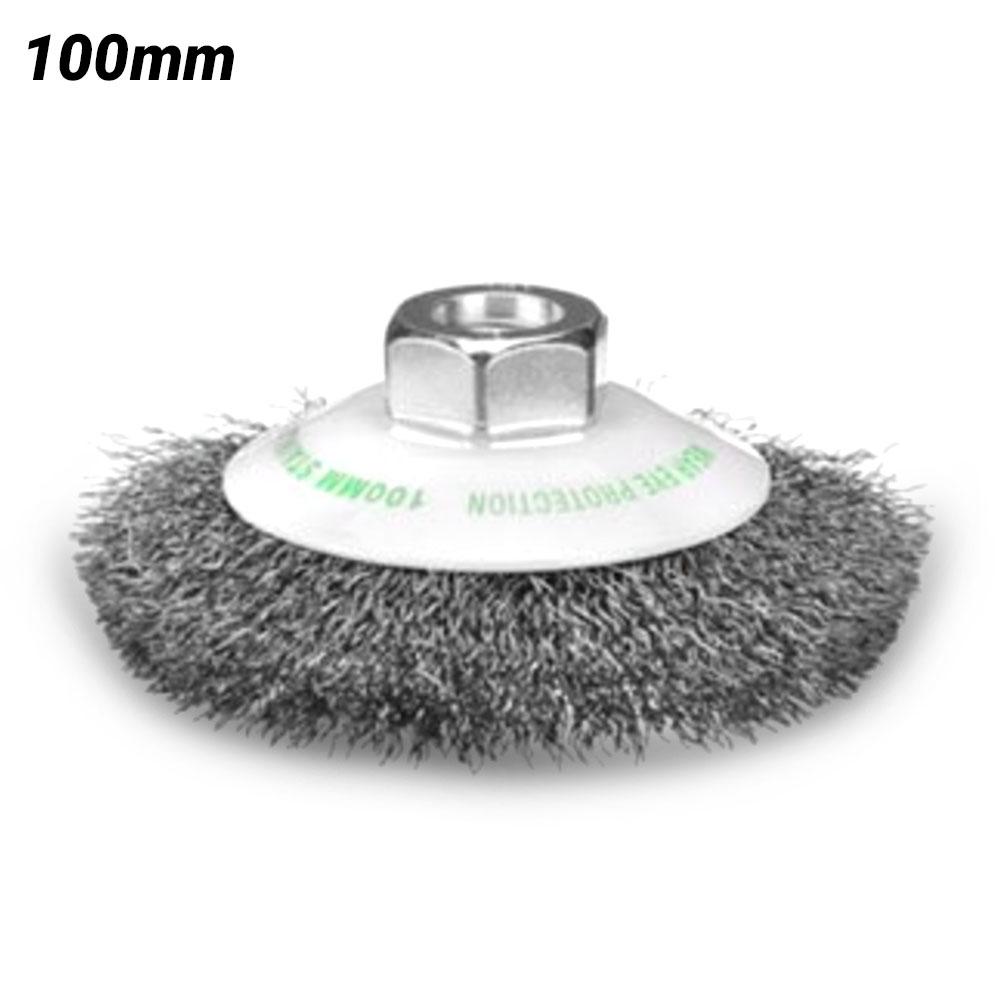 Bordo 5111-100-3.3 100mm 0.30mm Stainless Steel Crimp Wire Bevel Brush