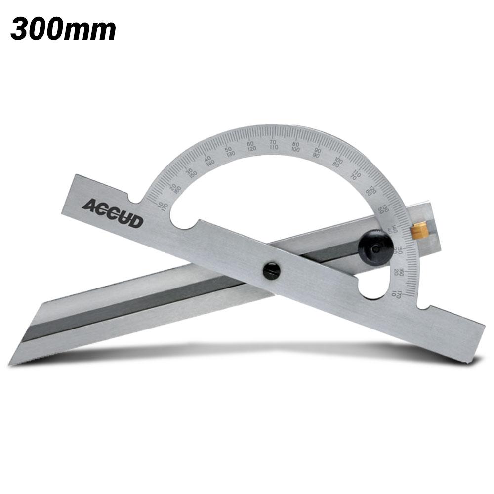 Accud AC-813-012-01 300mm Combination Square & 10-170° Protractor