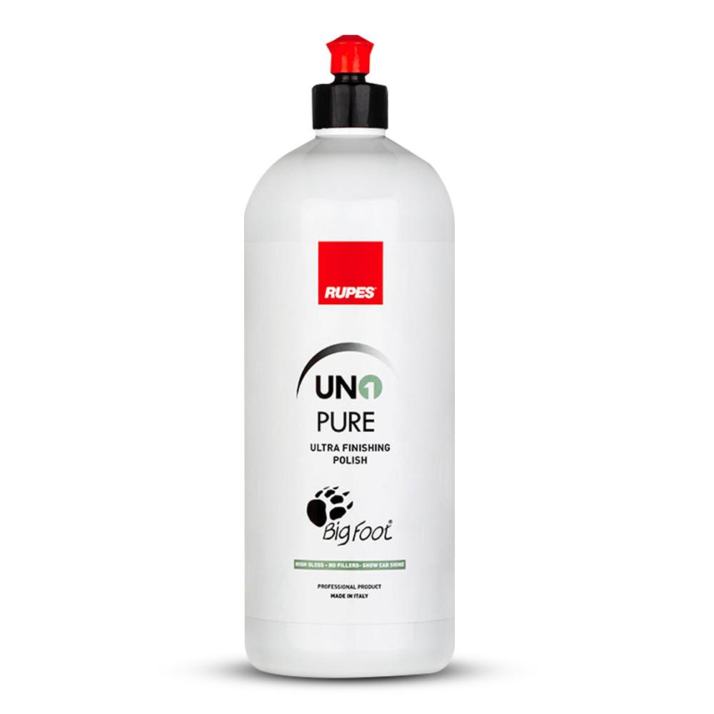 Rupes 9.PURE 1000mL Big Foot UNO PURE Ultra Fine Polishing Compound to suit Random Orbital Polishers
