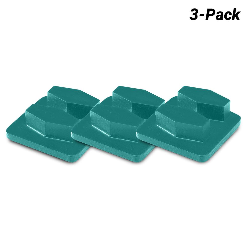 Husqvarna 503847905 Double Grinding Shoe 30 Grit 3-Pack Soft Bond Wedges