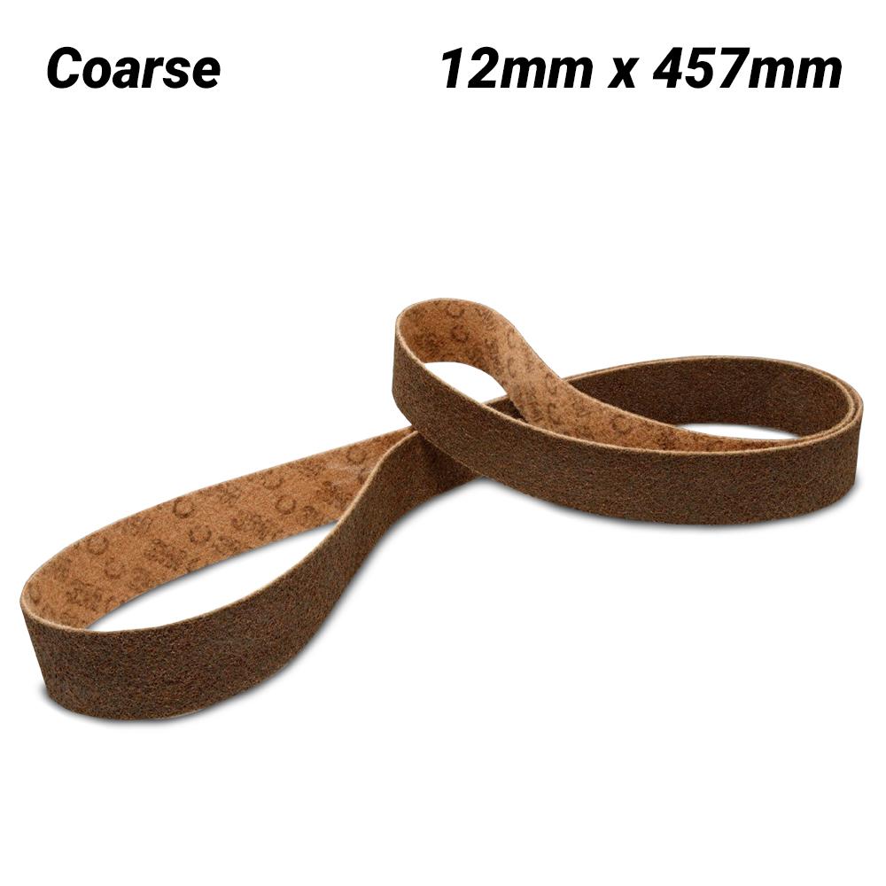 3M AC010611088 12mm x 457mm Scotch-Brite A-CRS Surface Conditioning Belt