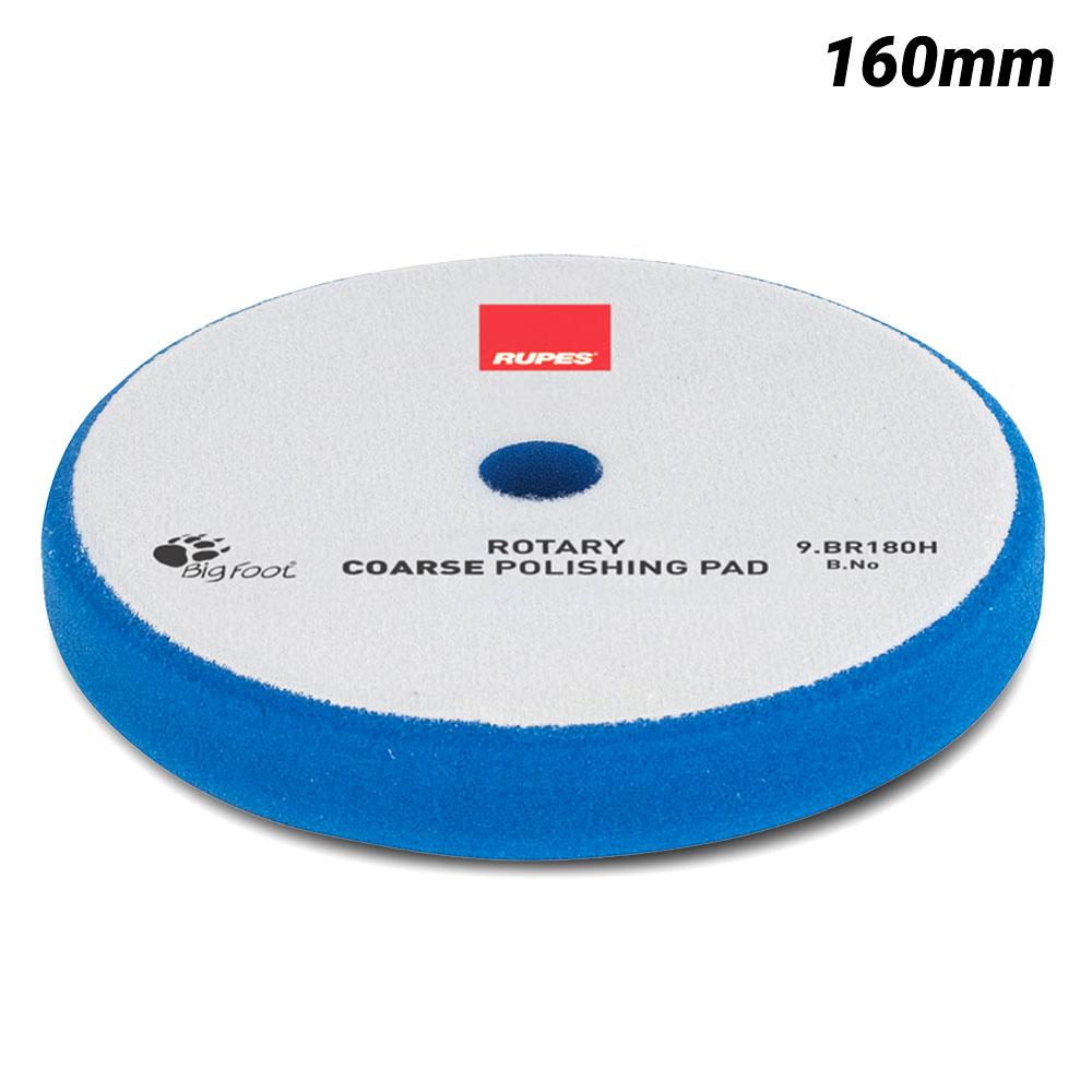 Rupes 9.BR180H/1 160mm Big Foot Blue Coarse Rotary Foam Polishing Pad