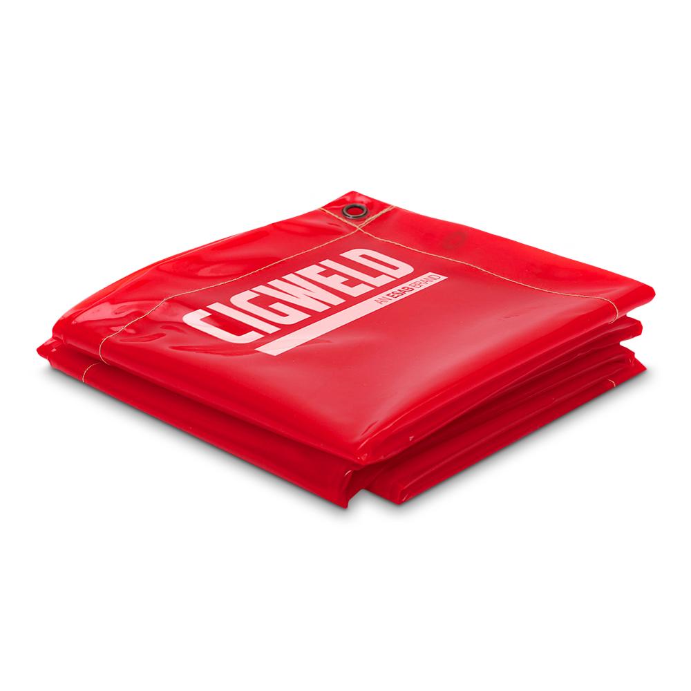 Cigweld 646777 WeldSkill Welding Curtain - Red