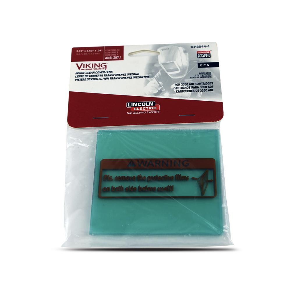 Lincoln Electric KP3044-1 (LINS169243) 3350 Viking helmets Welding Lens Cover Int Suits - 5 Pack