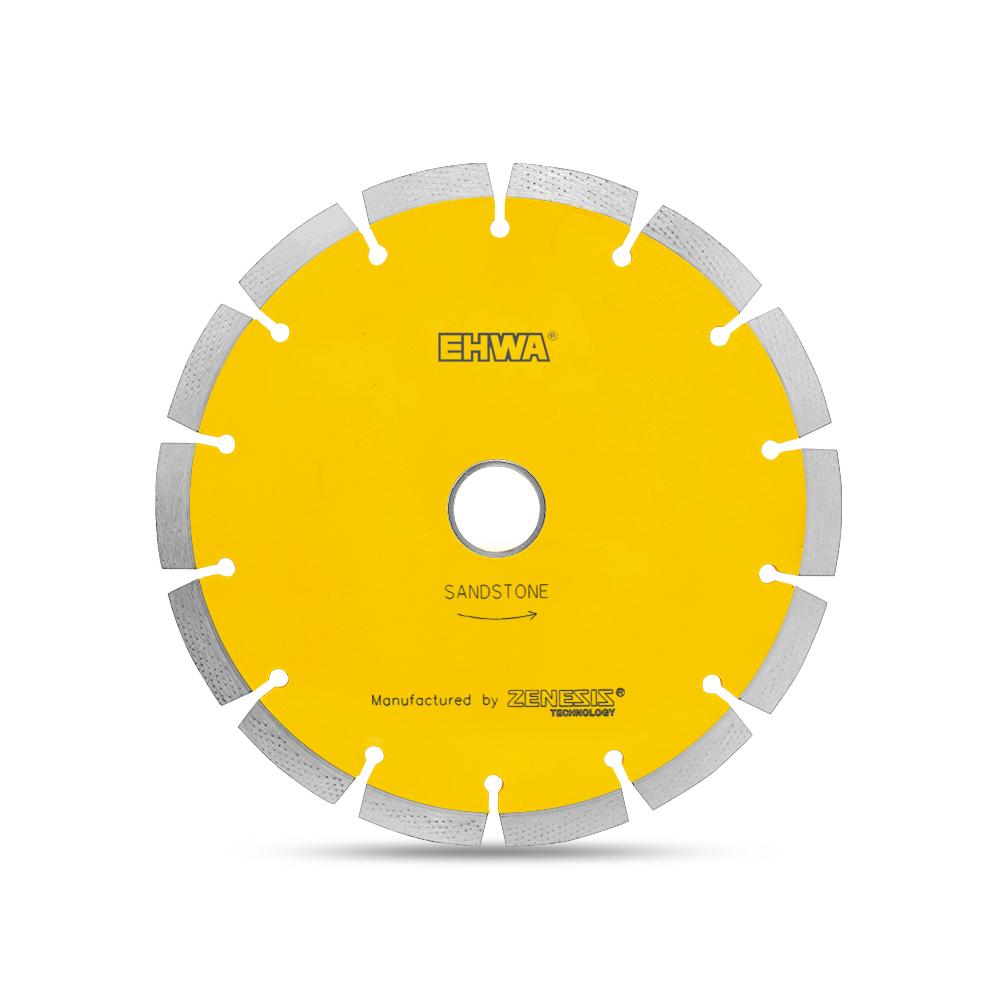 Ehwa ZYSAB180 180mm (7") Hard Bond For Soft Material Diamond Saw Blade, Ideal For Cutting Sandstone and Limstone.