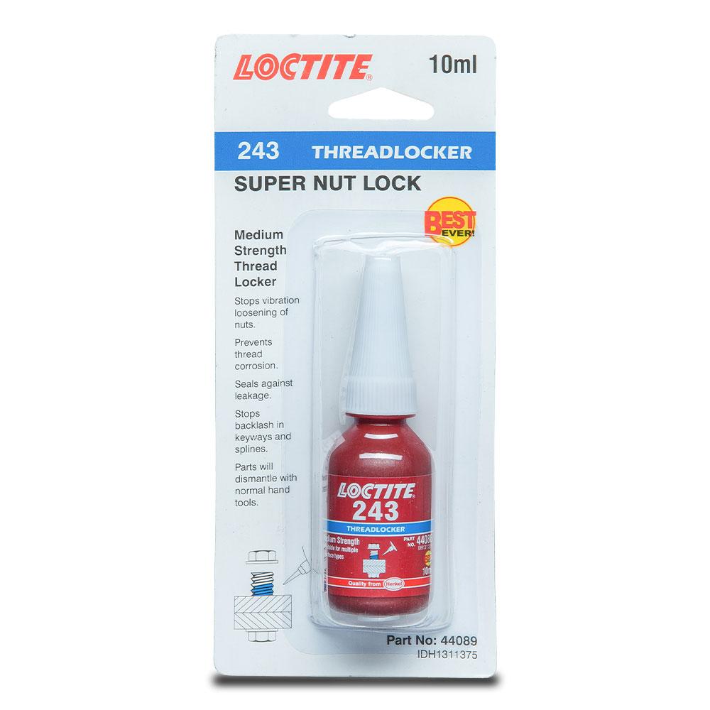 Loctite 243 (1311375) Threadlocker Super Nut Lock 10ml
