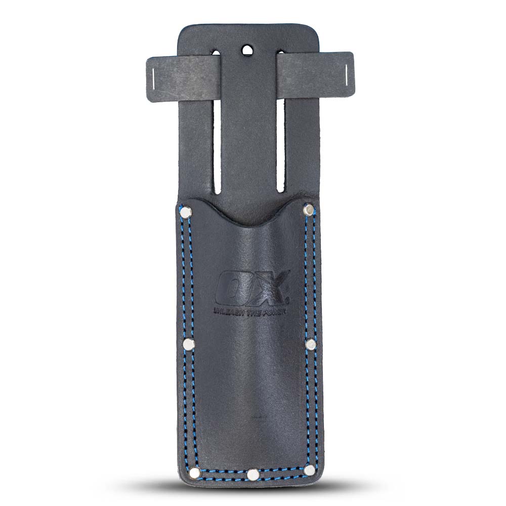 OX Tools OX-T265703 Heavy Duty Black Leather Chisel Holder
