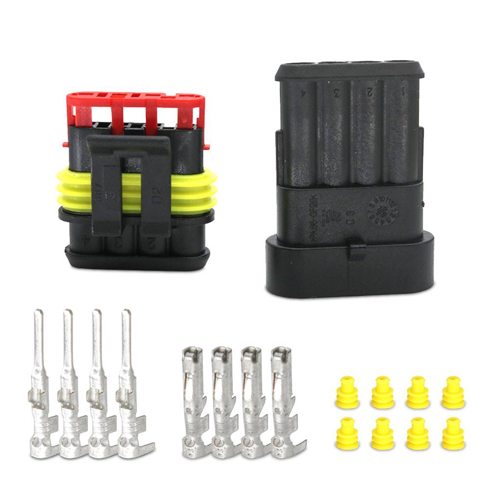 Daytona DCON4 AMP Weatherproof 4 Way Connector Kit