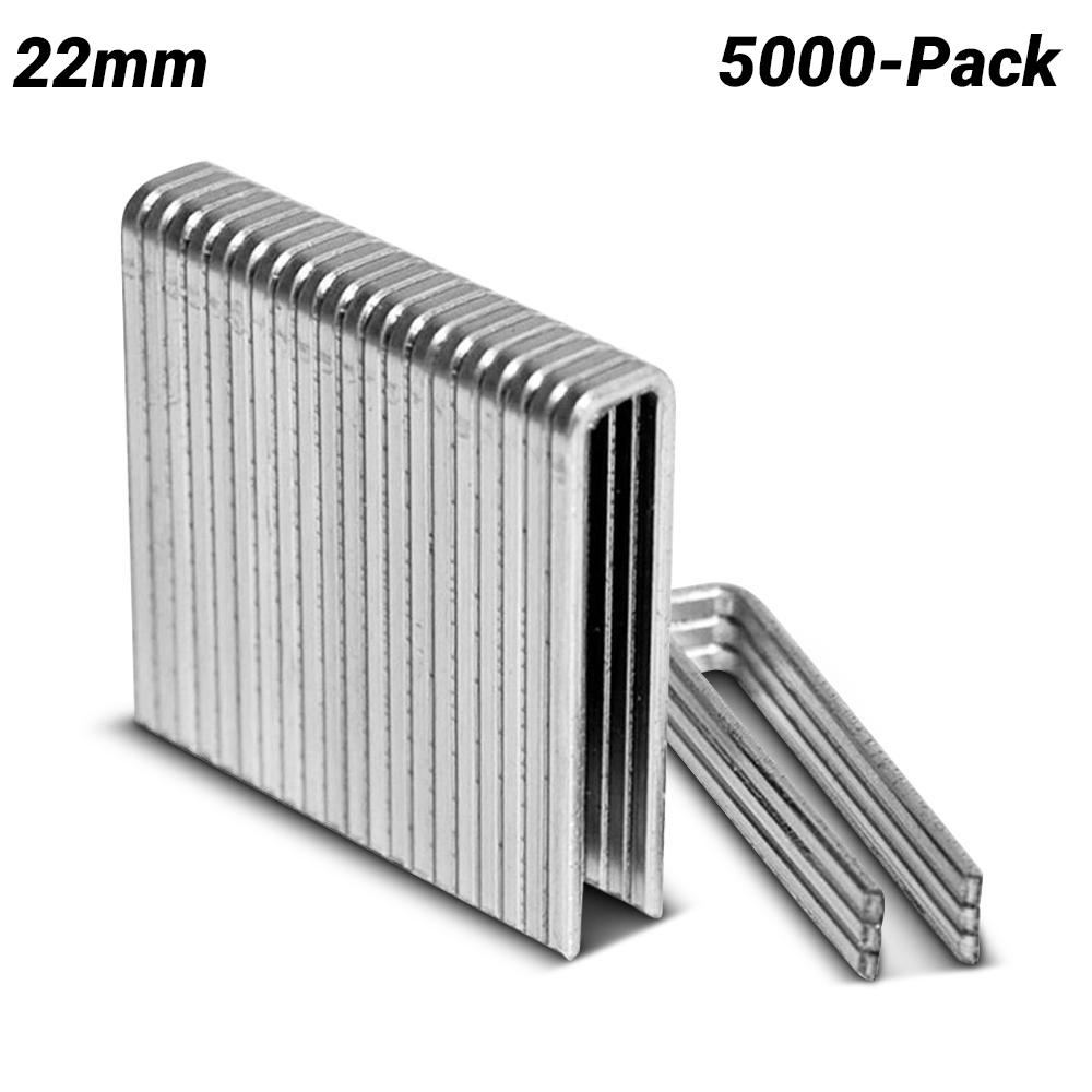 Air BPD S6022 5000-Pack 22mm 18Ga 90 Series Galvanised Wire Staples