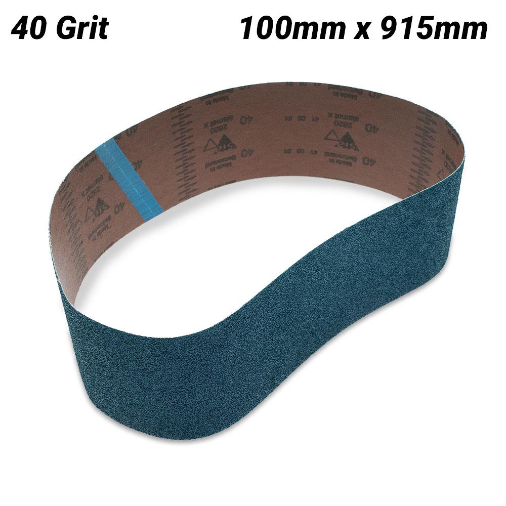 Sia Abrasives F03E001VX0 100mm x 915mm P40 2820 Sanding Belt