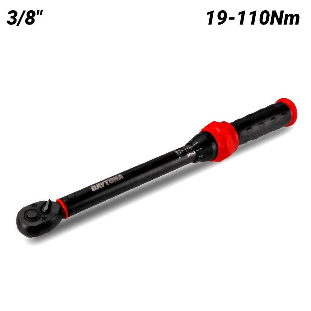 Daytona D38TWR110 405mm (15-3/4") 3/8" Drive 19-110Nm Torque Wrench
