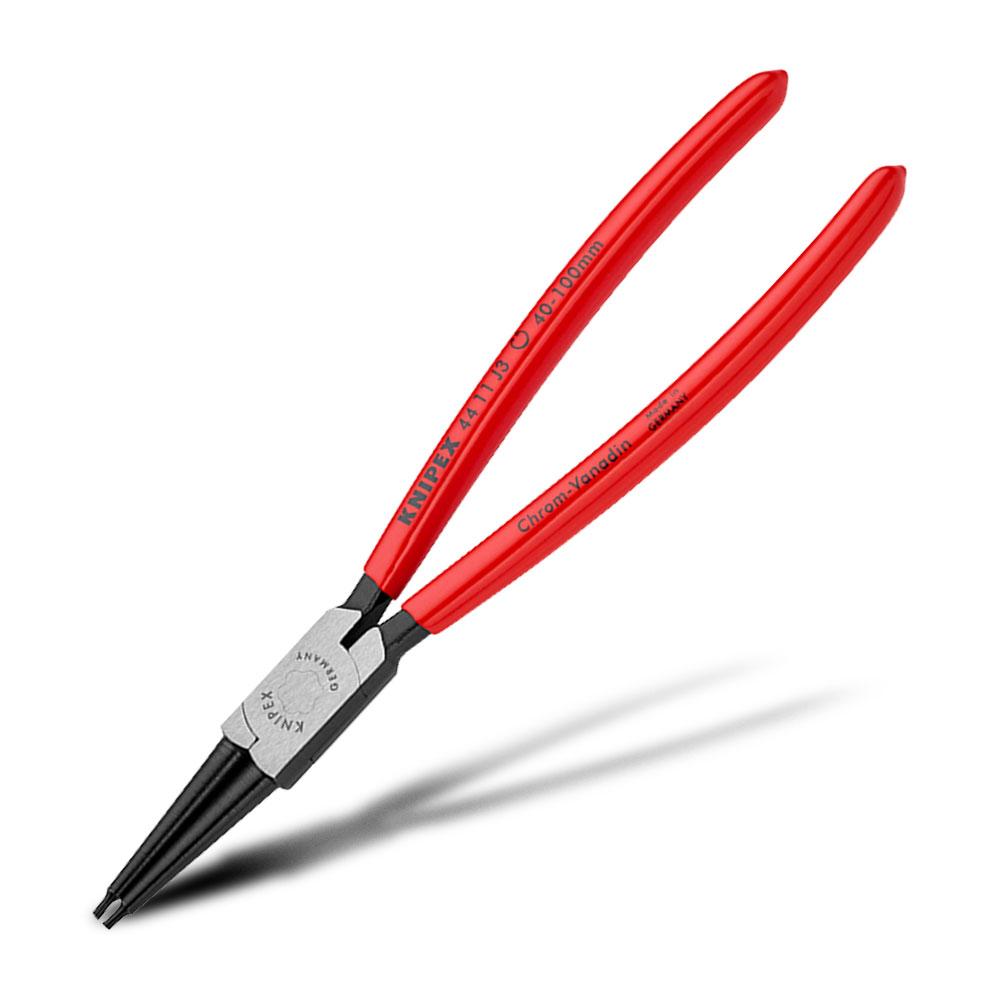 Knipex 4411J3SB 225mm Straight Tip Internal Circlip Pliers