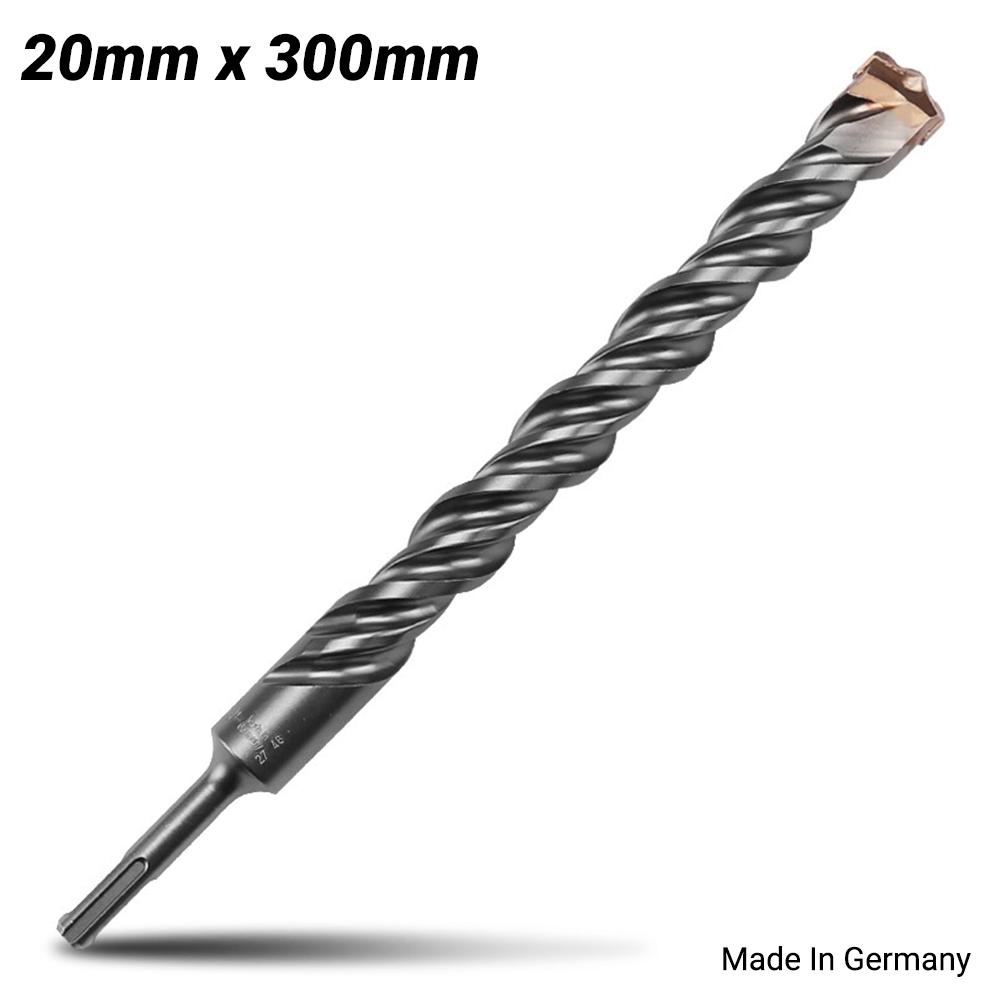 Xtorque X20300 Platinum SDS PLUS 20mm x 300mm Platinum 2 Cutter Drill Bit - MADE IN GERMANY