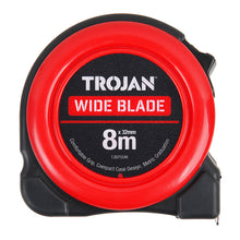 Trojan 8m Wide Blade Tape Measure