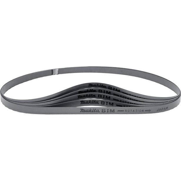 MAKITA 835mm 24TPI Bi-Metal Bandsaw Blade - 5 Piece B-40565