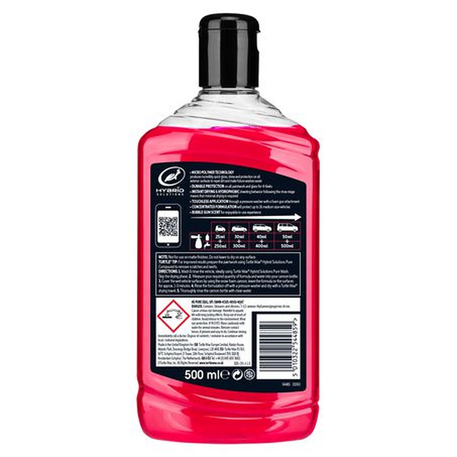Turtle Wax Pure Seal Washer Sealant 500ml 104029