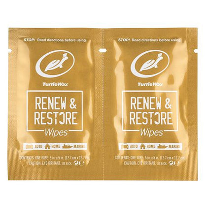 Turtle Wax Renew and Restore Wipes Kit 104031