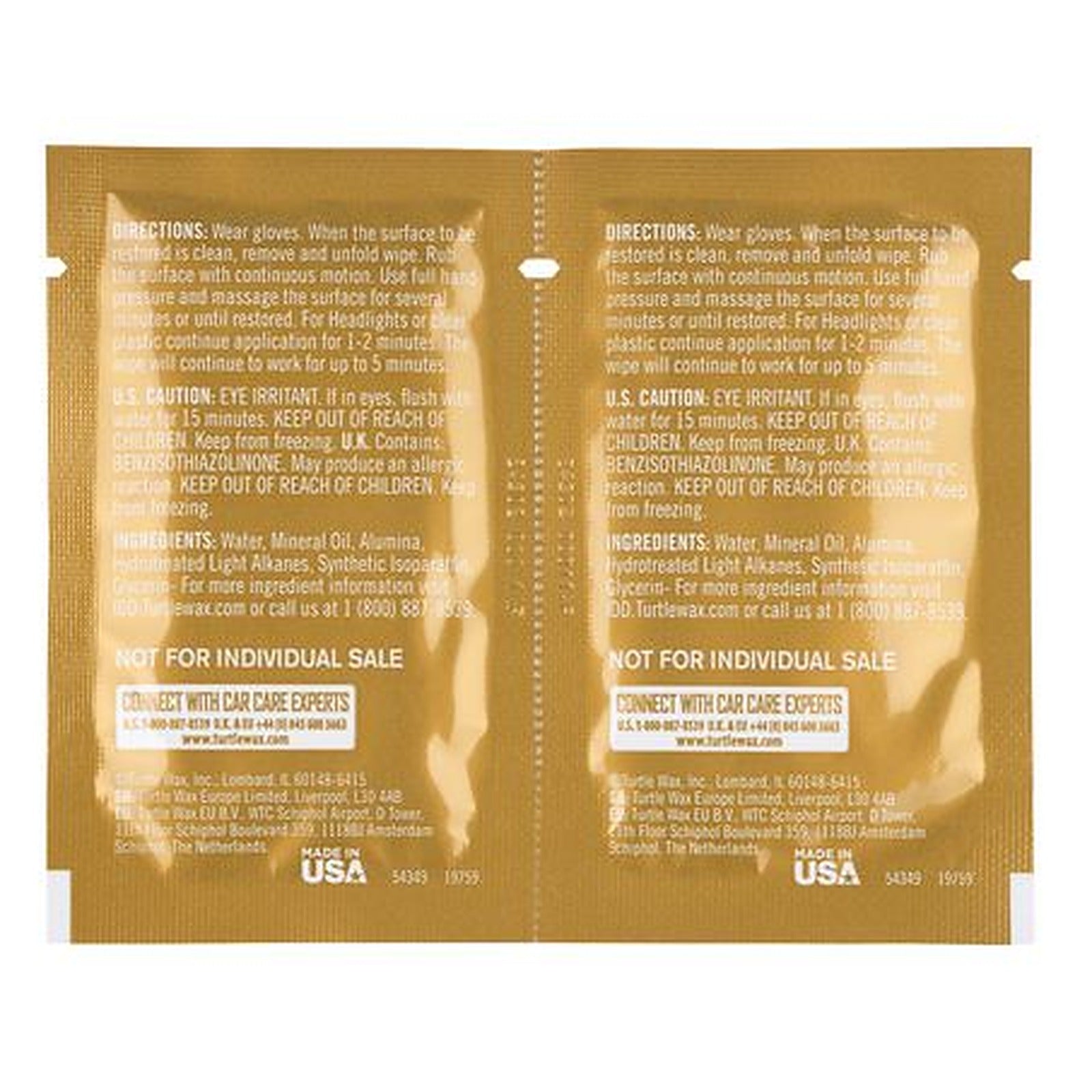 Turtle Wax Renew and Restore Wipes Kit 104031
