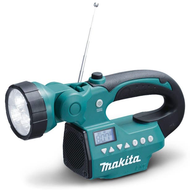 MAKITA 14.4/18V LED Torch with Built-in Radio Skin DMR050