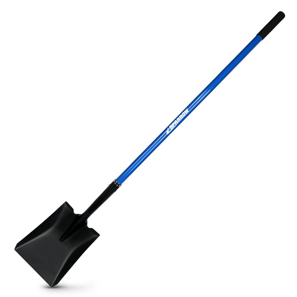 Sparrow SMS001 Square Mouth Long Fibreglass Handle Shovel