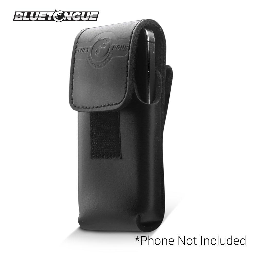 Bluetongue BLU4127 Black Leather Phone Holder