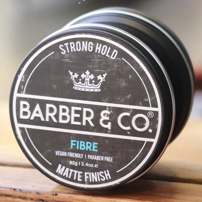 Barber & Co Fibre Hair Styler Strong Hold Matte Finish 95g