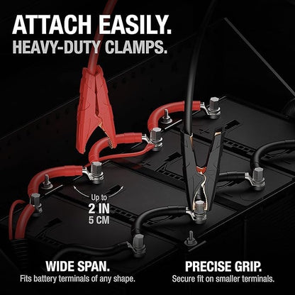 NOCO Boost Max 72 Inch Heavy Duty Battery Clamps GBC005