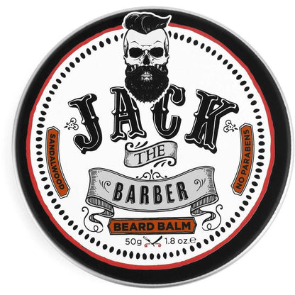 Jack The Barber Sandalwood Beard Balm 50g No Parabens