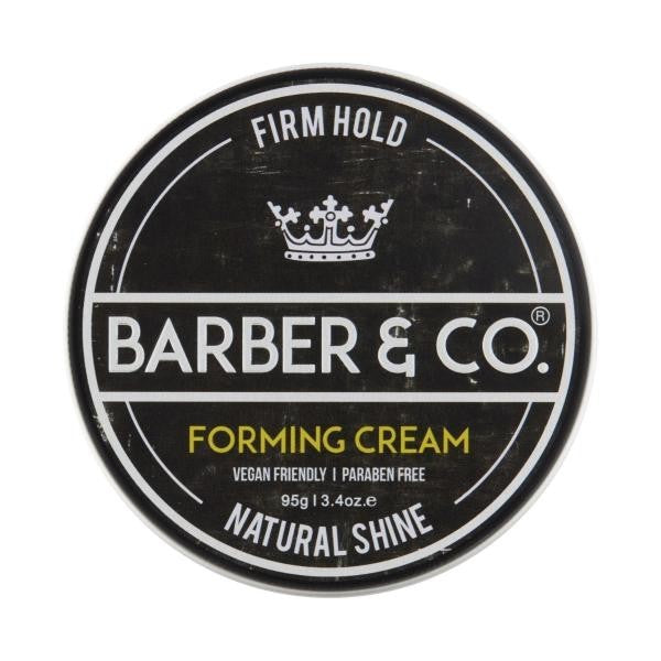 Barber & Co Forming Cream Vegan Friendly Paraben Free 95g