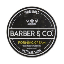 Barber & Co Forming Cream Vegan Friendly Paraben Free 95g