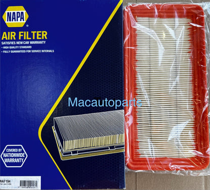 NAPA Air Filter NAF194 Equivalent To Ryco A1496 / Proselect PSA194