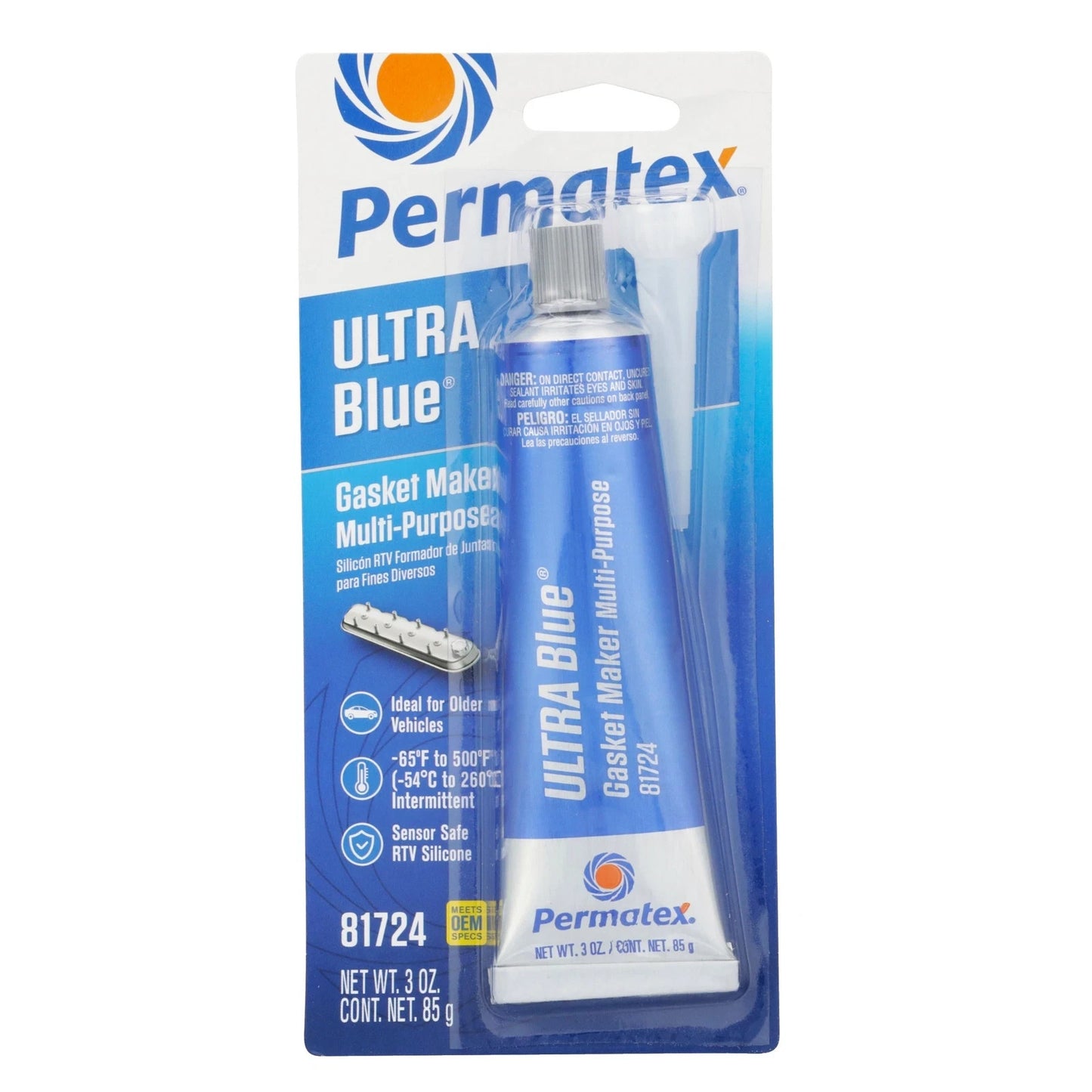Permatex Ultra Blue Multi-Purpose Gasket Maker 85g PX81724A