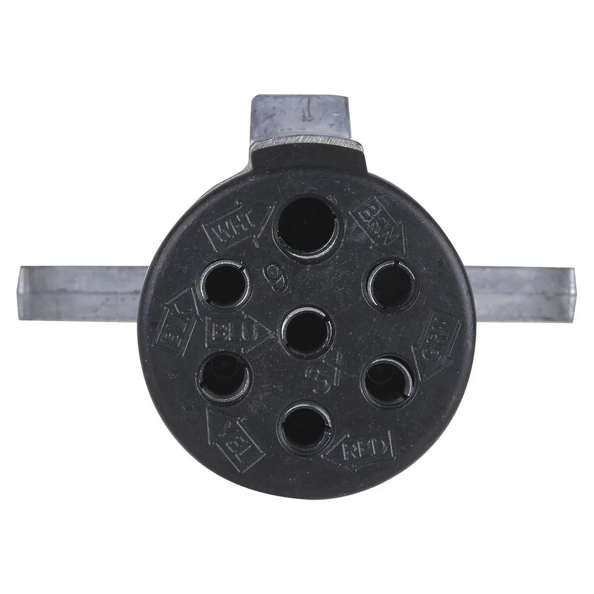 OEX Heavy Duty Die Cast Metal 7 Pin Trailer Plug ACX2810