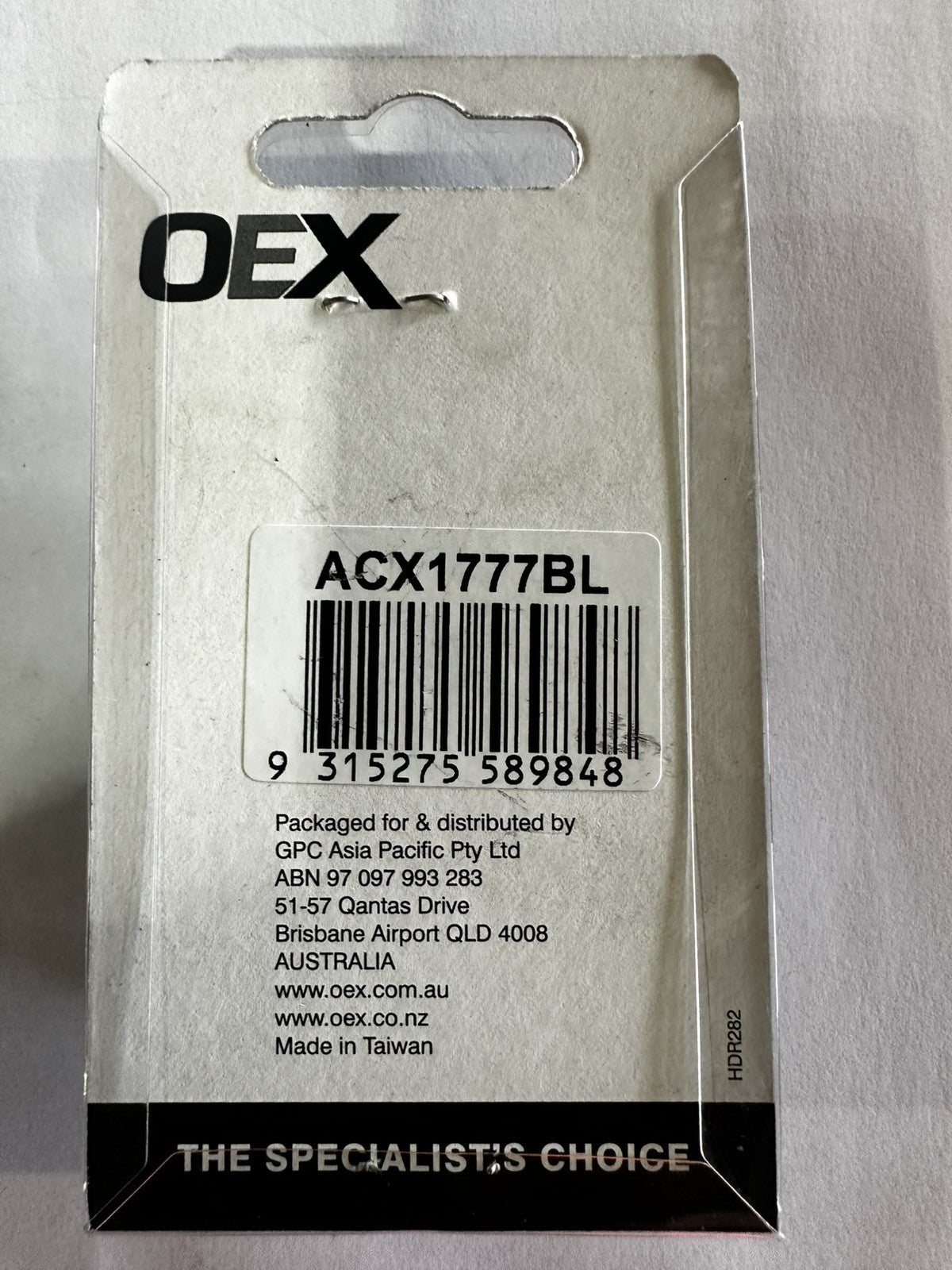 OEX 100A Blue Fuseable Link Fuse ACX1777BL