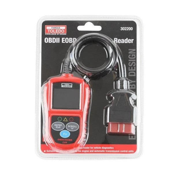 Toledo OBD2 Scanner Most OBD2 Compliant Vehicles 2000+ 302200