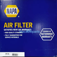 NAPA Air Filter NAF138 Equivalent To Ryco A1397 / Proselect PSA138