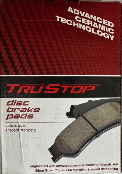 Tru Stop Brake Pads Set DB1172TS. Honda Accord 1989-1998. Honda Ascot, Isuzu Ask