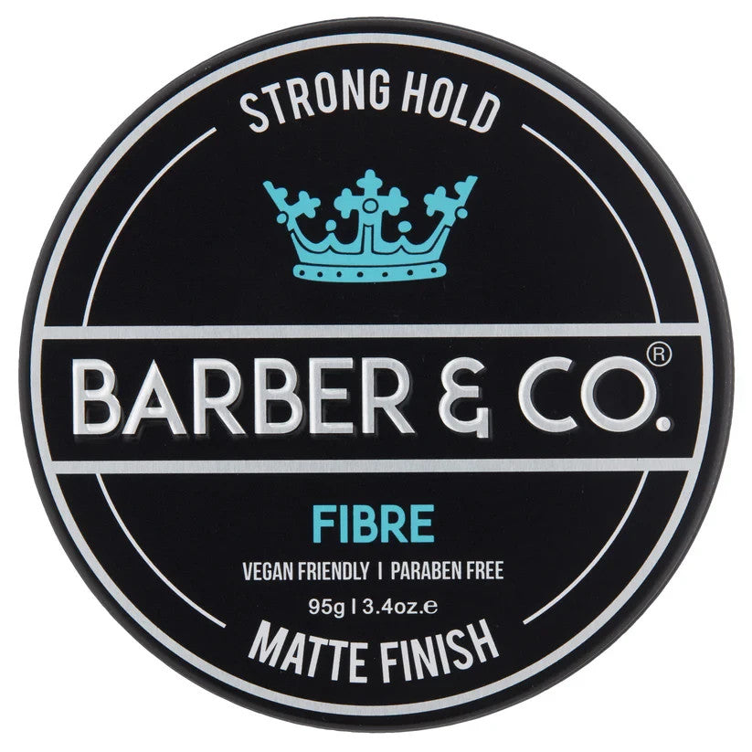 Barber & Co Fibre Hair Styler Strong Hold Matte Finish 95g