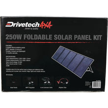 Drivetech 4x4 250W Foldable Solar Blanket Kit Portable DTSB250