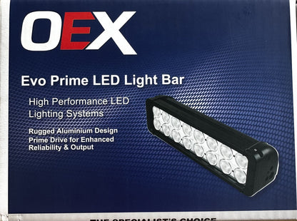 OEX Evo Prime 2 LED Rectangle Bar Work Light Flood Beam LLX25102